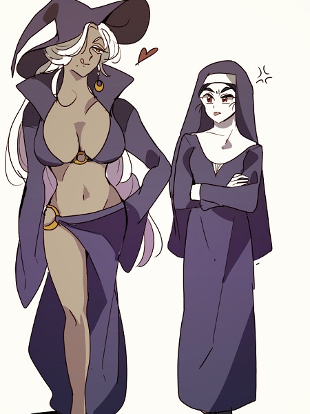 Witch and Apprentice Sister